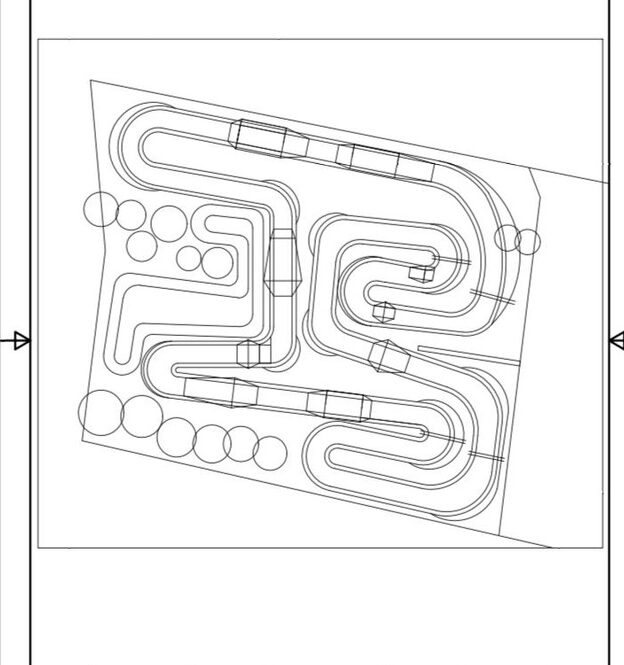 projekt toru motocrossowego