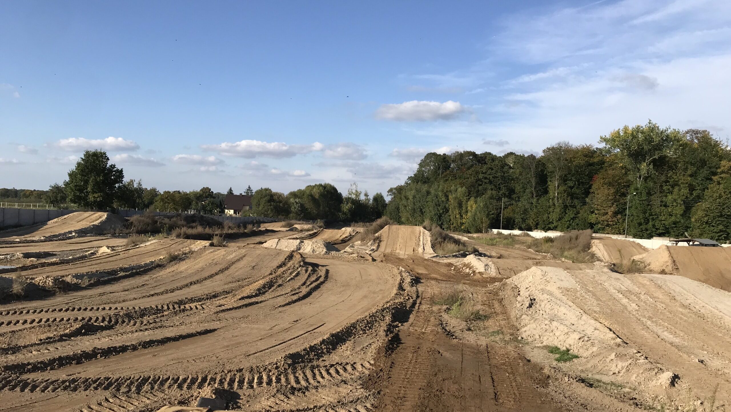 motocross track build